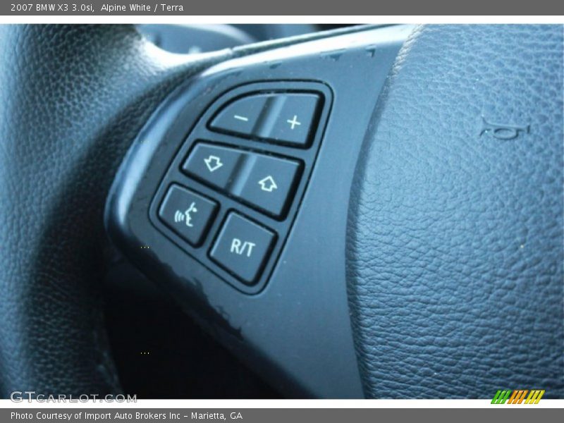 Alpine White / Terra 2007 BMW X3 3.0si