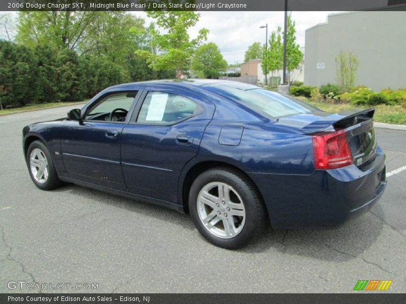 Midnight Blue Pearl / Dark Slate Gray/Light Graystone 2006 Dodge Charger SXT