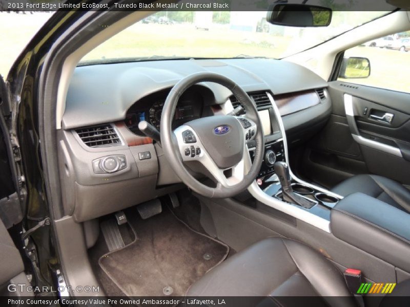 Tuxedo Black Metallic / Charcoal Black 2013 Ford Edge Limited EcoBoost