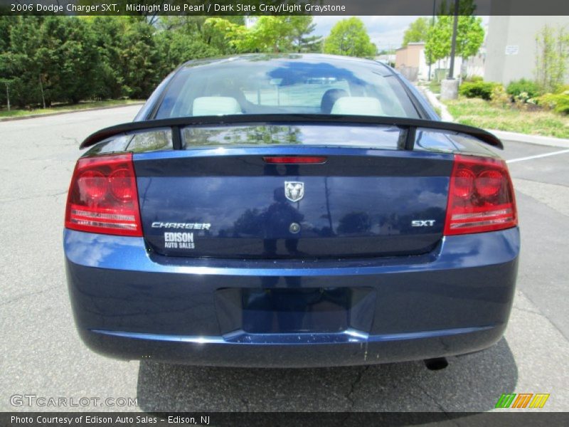 Midnight Blue Pearl / Dark Slate Gray/Light Graystone 2006 Dodge Charger SXT