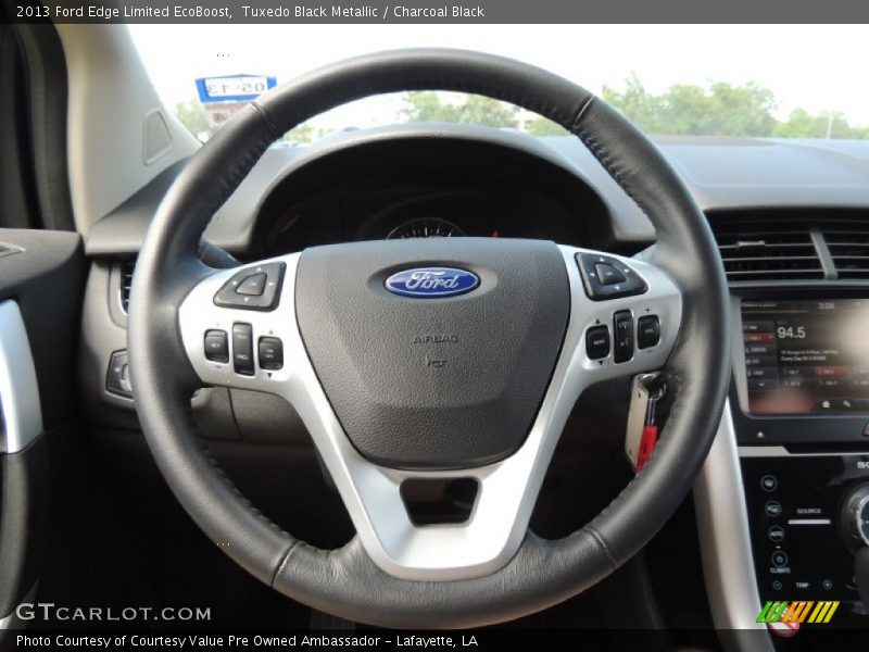 Tuxedo Black Metallic / Charcoal Black 2013 Ford Edge Limited EcoBoost