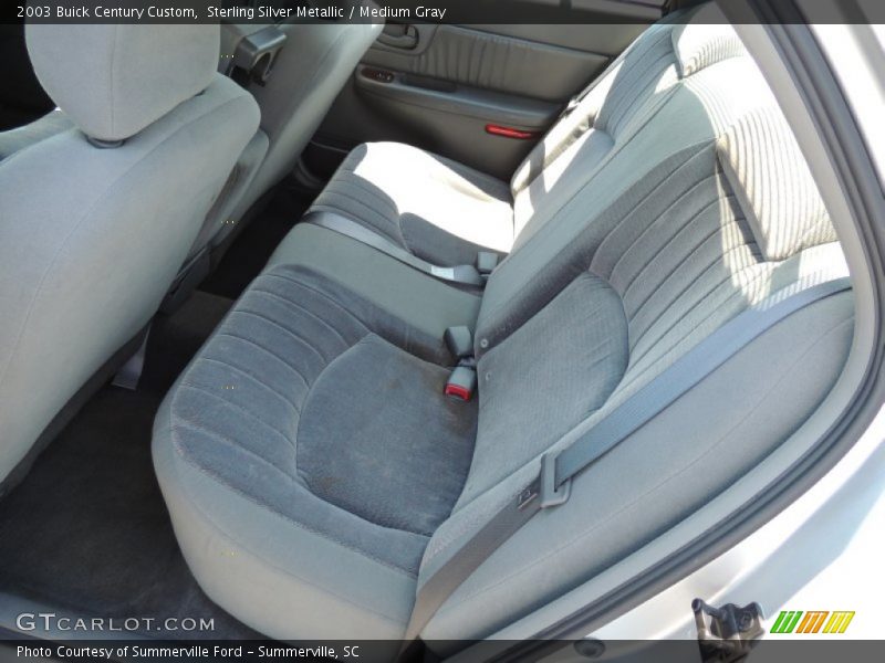 Rear Seat of 2003 Century Custom