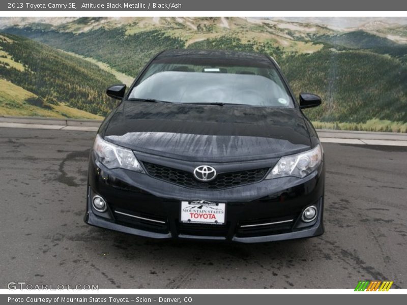 Attitude Black Metallic / Black/Ash 2013 Toyota Camry SE