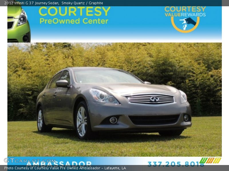 Smoky Quartz / Graphite 2012 Infiniti G 37 Journey Sedan
