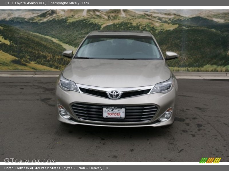 Champagne Mica / Black 2013 Toyota Avalon XLE