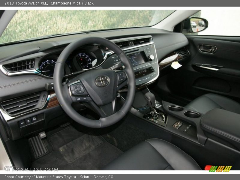 Black Interior - 2013 Avalon XLE 