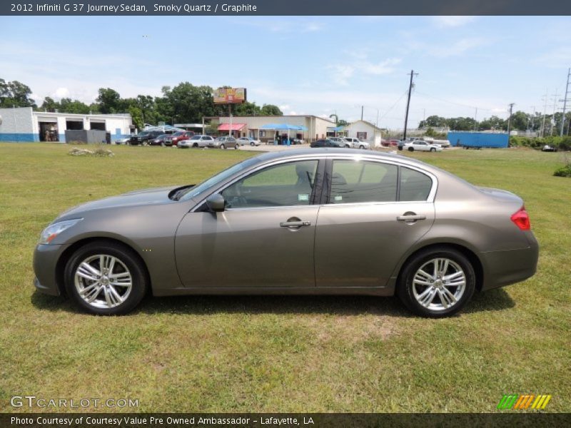 Smoky Quartz / Graphite 2012 Infiniti G 37 Journey Sedan