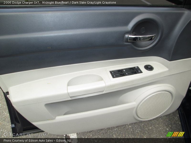 Midnight Blue Pearl / Dark Slate Gray/Light Graystone 2006 Dodge Charger SXT