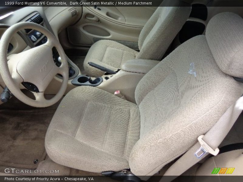  1999 Mustang V6 Convertible Medium Parchment Interior