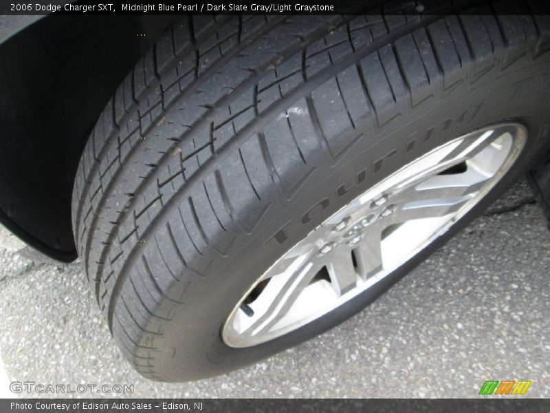 Midnight Blue Pearl / Dark Slate Gray/Light Graystone 2006 Dodge Charger SXT