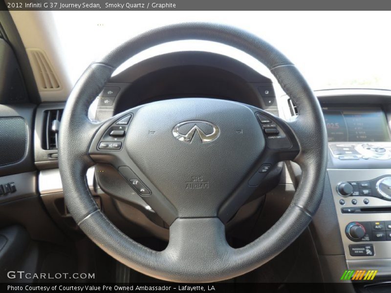 Smoky Quartz / Graphite 2012 Infiniti G 37 Journey Sedan