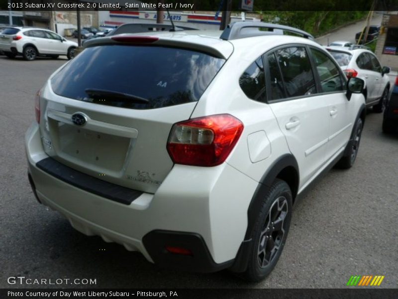 Satin White Pearl / Ivory 2013 Subaru XV Crosstrek 2.0 Limited