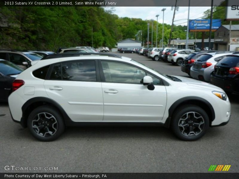 Satin White Pearl / Ivory 2013 Subaru XV Crosstrek 2.0 Limited