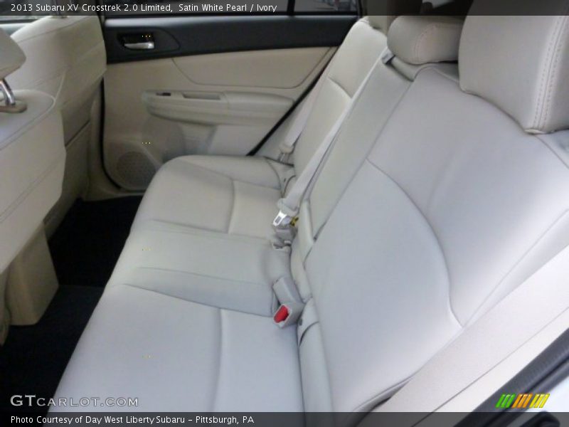 Satin White Pearl / Ivory 2013 Subaru XV Crosstrek 2.0 Limited