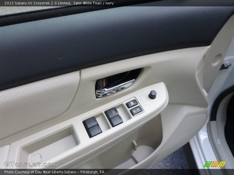 Satin White Pearl / Ivory 2013 Subaru XV Crosstrek 2.0 Limited