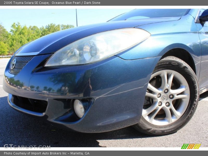 Oceanus Blue Pearl / Dark Stone 2006 Toyota Solara SE Coupe