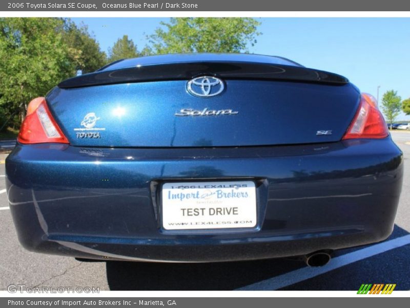 Oceanus Blue Pearl / Dark Stone 2006 Toyota Solara SE Coupe