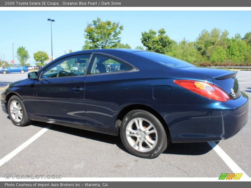 Oceanus Blue Pearl / Dark Stone 2006 Toyota Solara SE Coupe