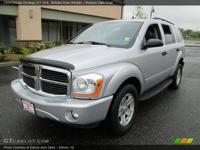 Brilliant Silver Metallic / Medium Slate Gray 2004 Dodge Durango SLT 4x4