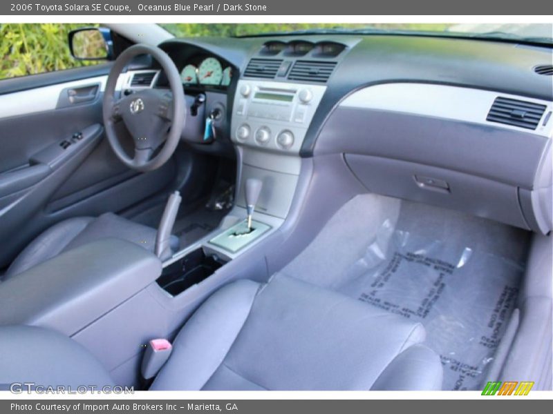 Oceanus Blue Pearl / Dark Stone 2006 Toyota Solara SE Coupe