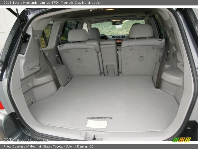 Magnetic Gray Metallic / Ash 2013 Toyota Highlander Limited 4WD