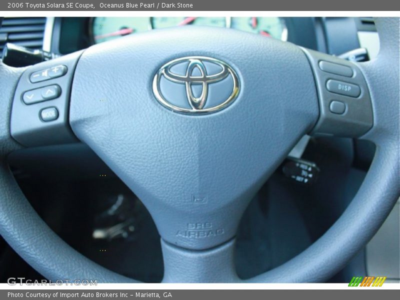 Oceanus Blue Pearl / Dark Stone 2006 Toyota Solara SE Coupe