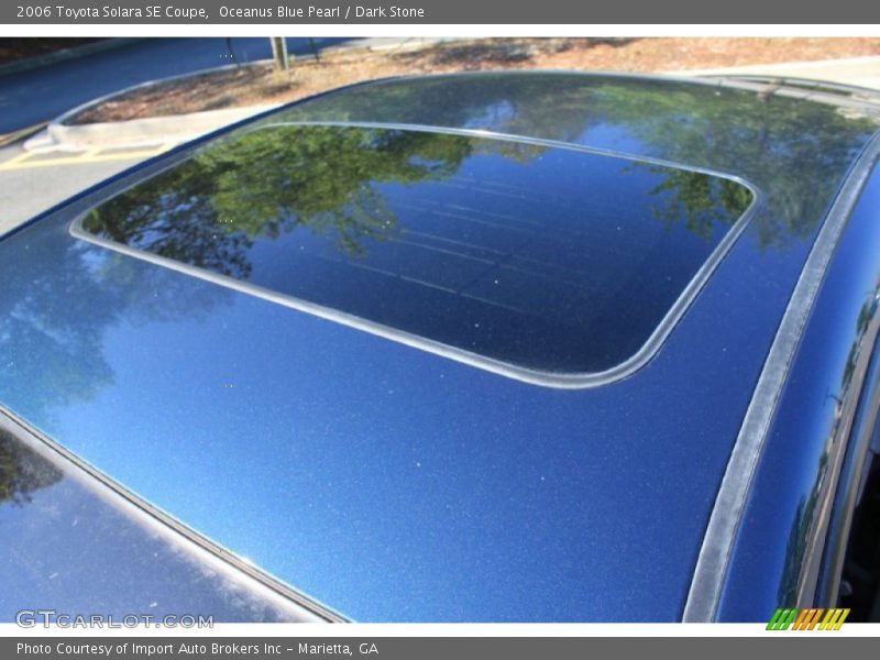 Sunroof of 2006 Solara SE Coupe