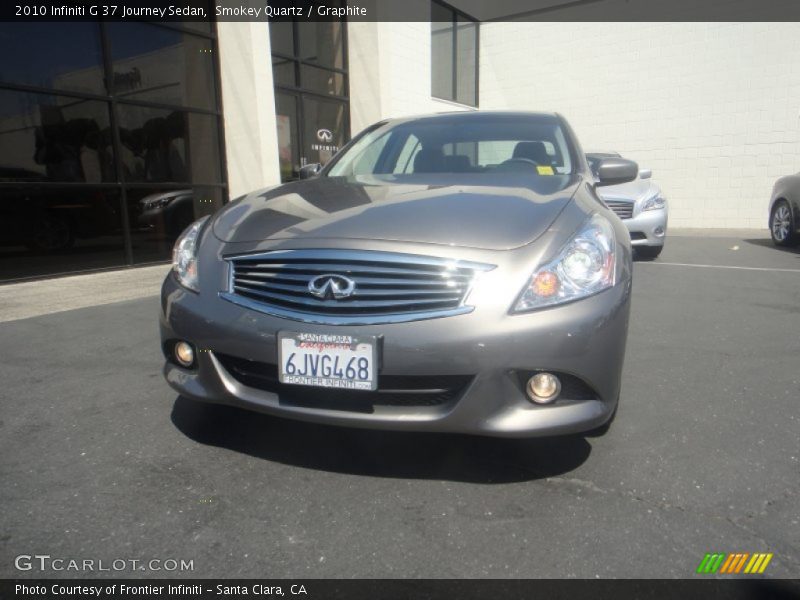 Smokey Quartz / Graphite 2010 Infiniti G 37 Journey Sedan