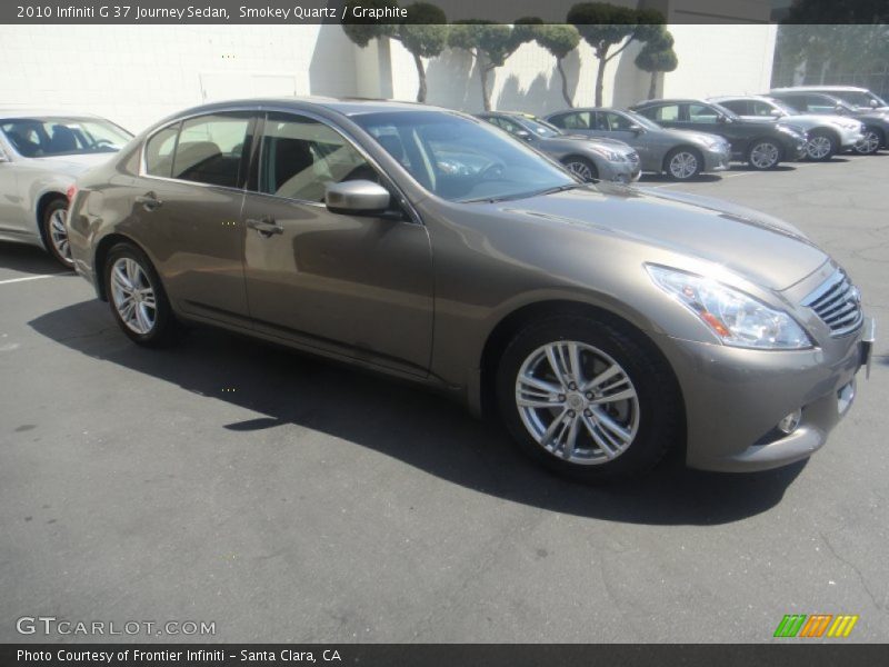 Smokey Quartz / Graphite 2010 Infiniti G 37 Journey Sedan