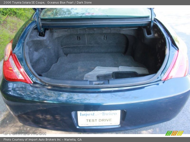 Oceanus Blue Pearl / Dark Stone 2006 Toyota Solara SE Coupe