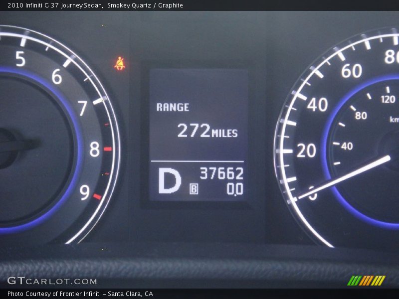 Smokey Quartz / Graphite 2010 Infiniti G 37 Journey Sedan