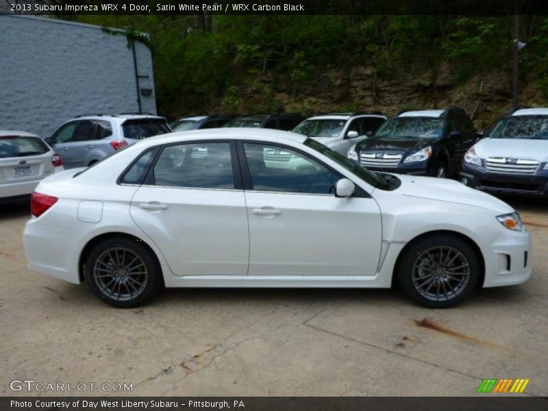  2013 Impreza WRX 4 Door Satin White Pearl
