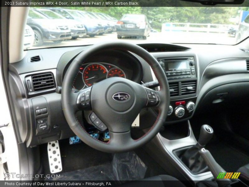 Dashboard of 2013 Impreza WRX 4 Door