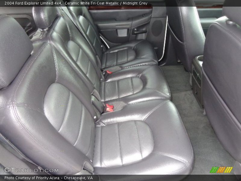 Rear Seat of 2004 Explorer Limited 4x4