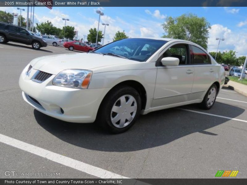 Dover White Pearl / Black 2005 Mitsubishi Galant ES