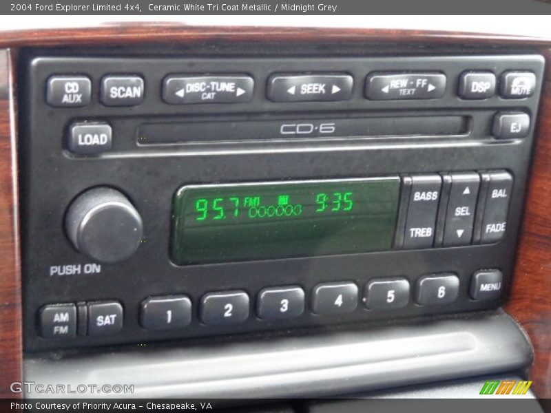 Audio System of 2004 Explorer Limited 4x4