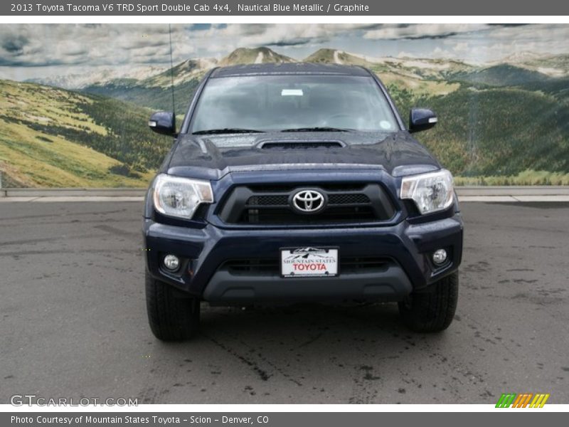 Nautical Blue Metallic / Graphite 2013 Toyota Tacoma V6 TRD Sport Double Cab 4x4