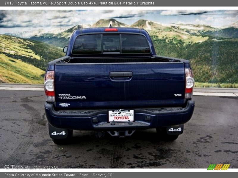 Nautical Blue Metallic / Graphite 2013 Toyota Tacoma V6 TRD Sport Double Cab 4x4