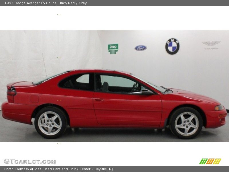 Indy Red / Gray 1997 Dodge Avenger ES Coupe