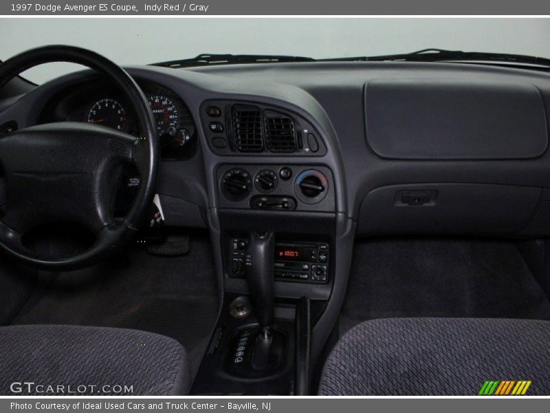 Indy Red / Gray 1997 Dodge Avenger ES Coupe