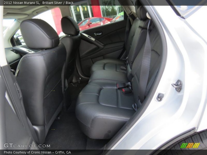 Brilliant Silver / Black 2012 Nissan Murano SL