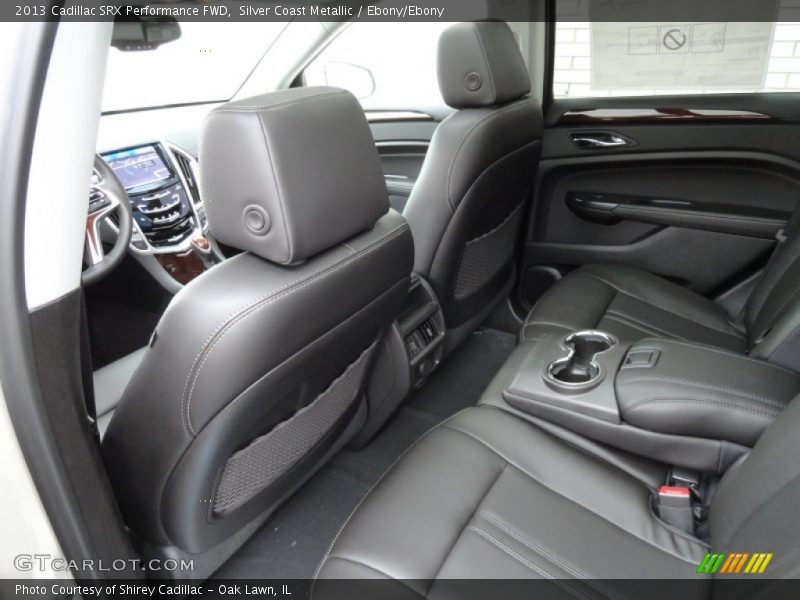 Silver Coast Metallic / Ebony/Ebony 2013 Cadillac SRX Performance FWD