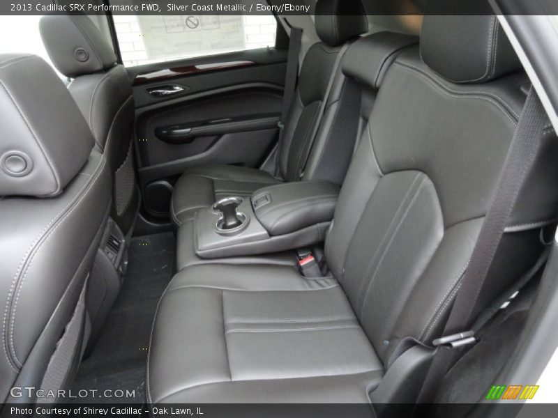 Rear Seat of 2013 SRX Performance FWD
