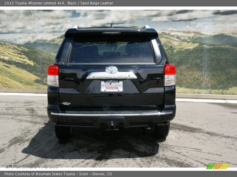 Black / Sand Beige Leather 2013 Toyota 4Runner Limited 4x4