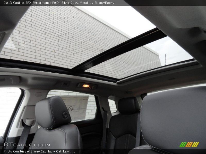 Sunroof of 2013 SRX Performance FWD