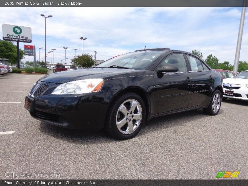 Black / Ebony 2005 Pontiac G6 GT Sedan