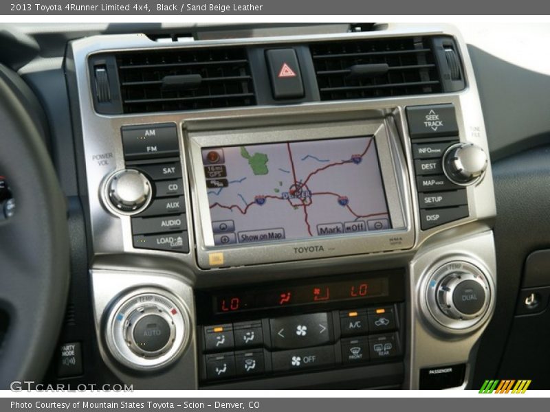 Black / Sand Beige Leather 2013 Toyota 4Runner Limited 4x4