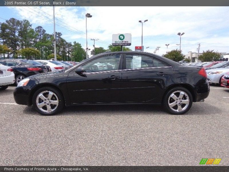 Black / Ebony 2005 Pontiac G6 GT Sedan
