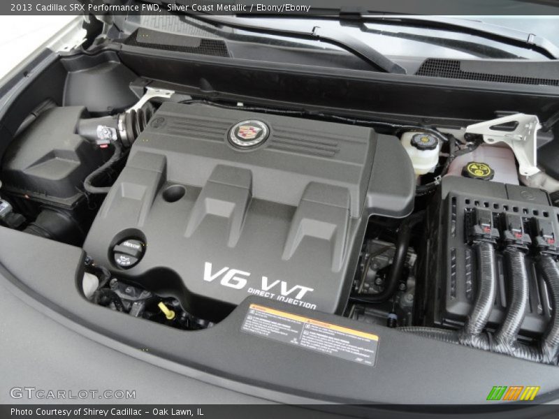  2013 SRX Performance FWD Engine - 3.6 Liter SIDI DOHC 24-Valve VVT V6