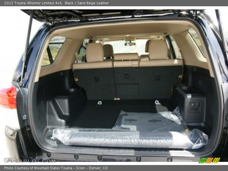 Black / Sand Beige Leather 2013 Toyota 4Runner Limited 4x4